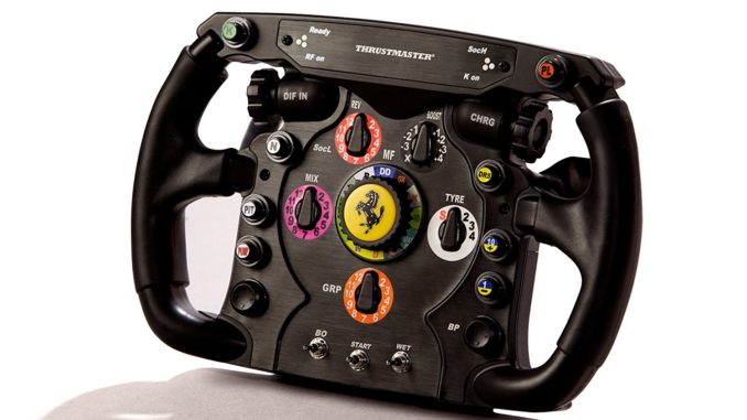 Formel 1 Lenkrad PS4 Bild